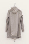 BORIS BIDJAN SABERI mid-length jacket SS22 ZIPPER3.1 FTO00002+F0406C cement color pure cotton
